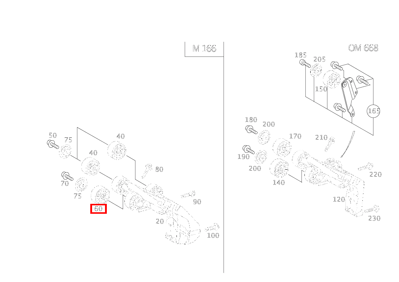 SPANNROLLE A 210 L EVOLUTION 168