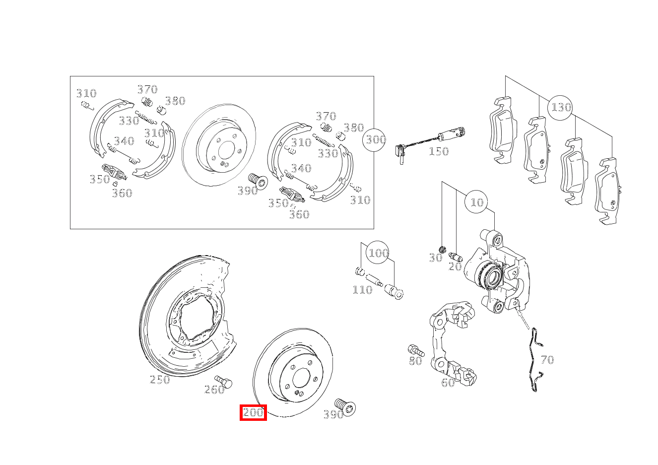 BREMSSCHEIBE UNBELUEFTET Hinten rechts E 250 T CDI 4MATIC 212 BREMSSCHEIBE UNBELUEFTET Hinten rechts E 250 T CDI 4MATIC 212
