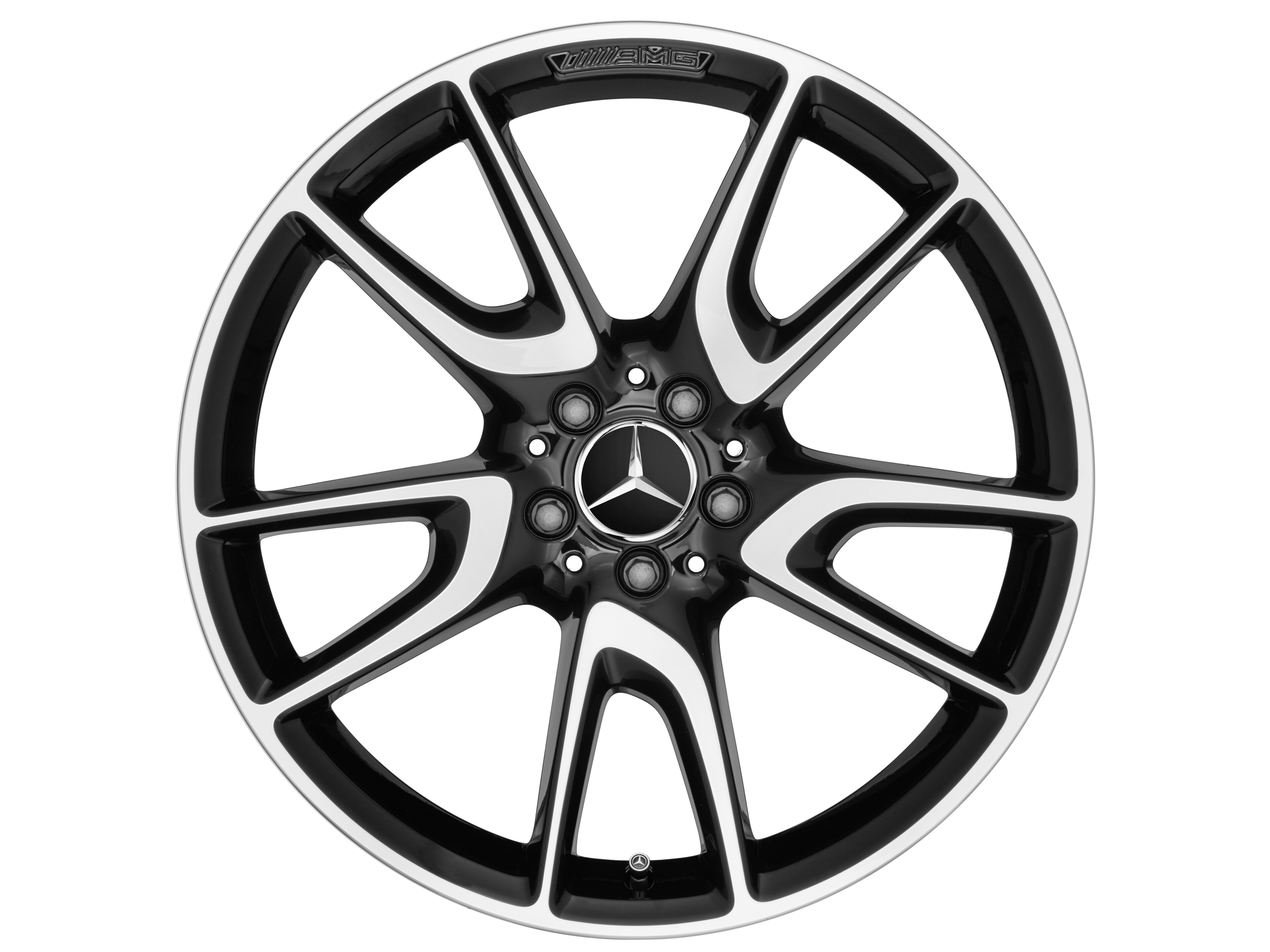 Mercedes-Benz - AMG 5-Doppelspeichen-Rad, 53,3 cm (21 Zoll) AMG 5-Doppelspeichen-Rad, 53,3 cm (21 Zoll)