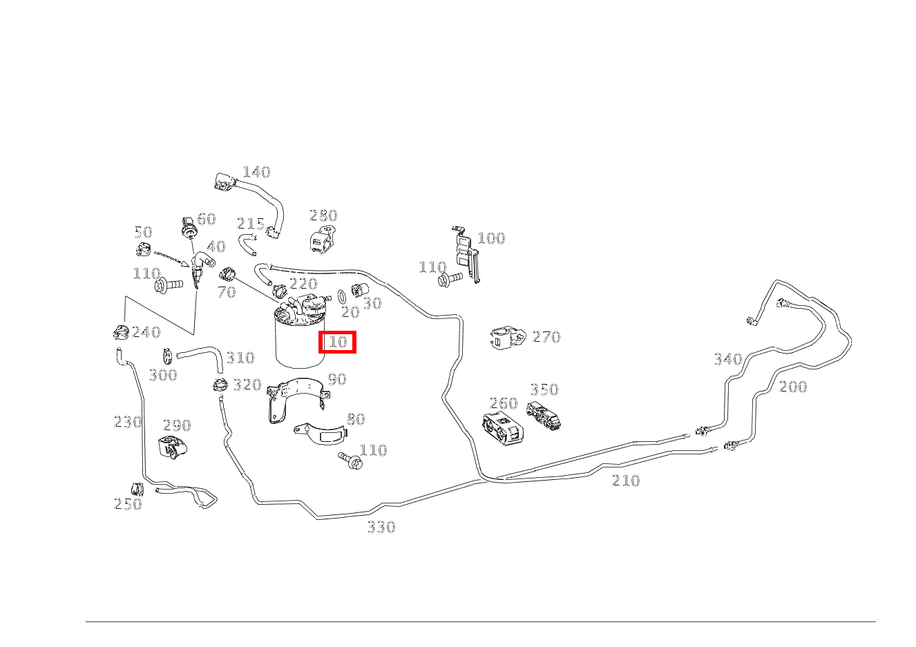 Kraftstofffilter CLA-Klasse CLA 180 CDI / d BCA 117