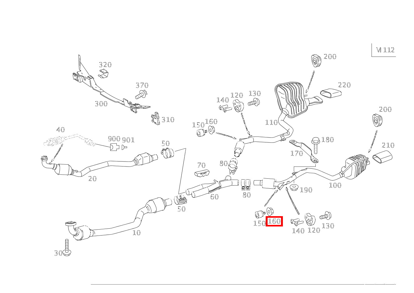 Mutter BEFESTIGUNG SCHWINGUNGSDAEMPFER; M8 SL 350 Roadster RL 230 Mutter BEFESTIGUNG SCHWINGUNGSDAEMPFER; M8 SL 350 Roadster RL 230
