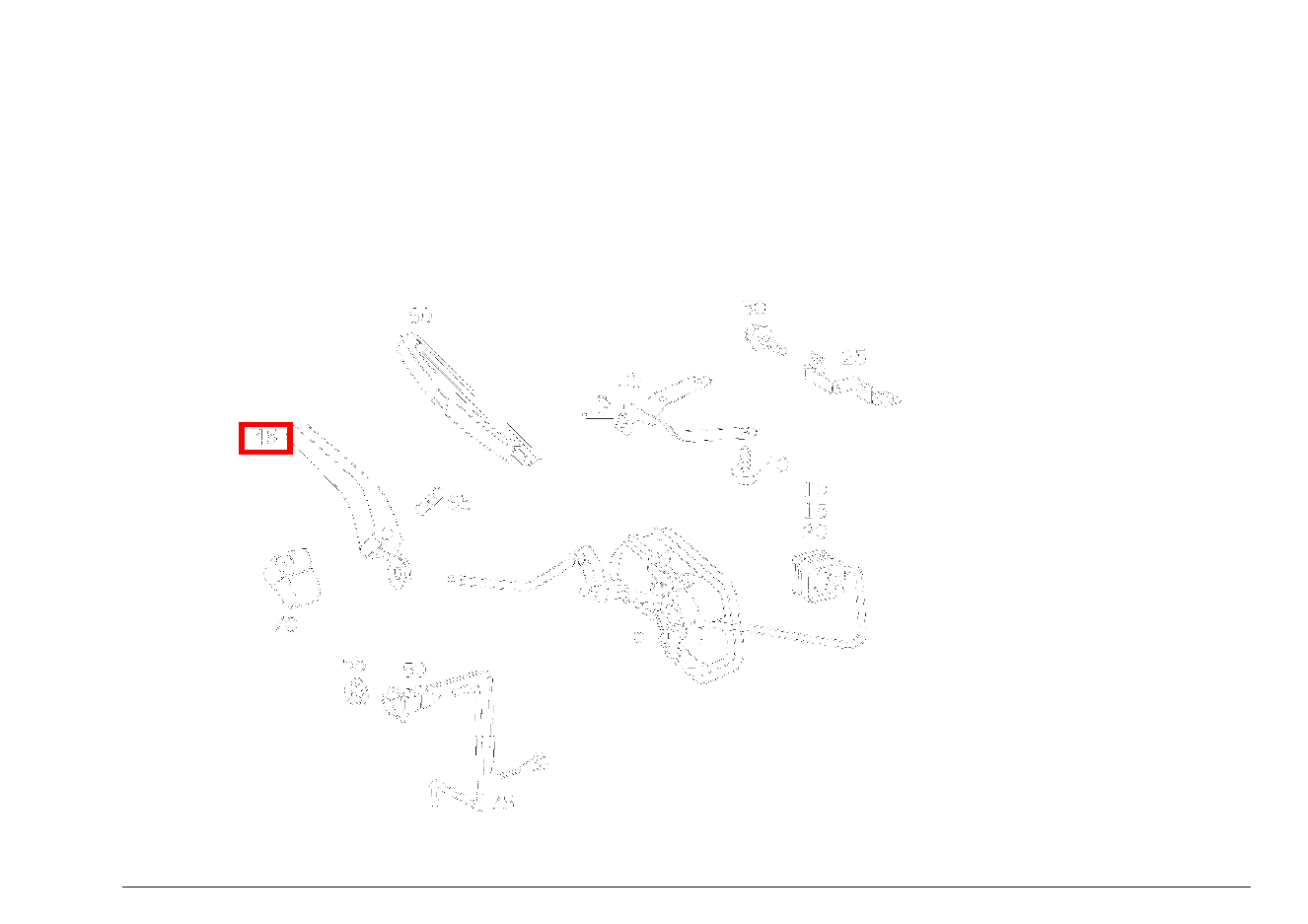 Wischerarm RECHTS SL 600 Roadster mit Automatik 129 Wischerarm RECHTS SL 600 Roadster mit Automatik 129
