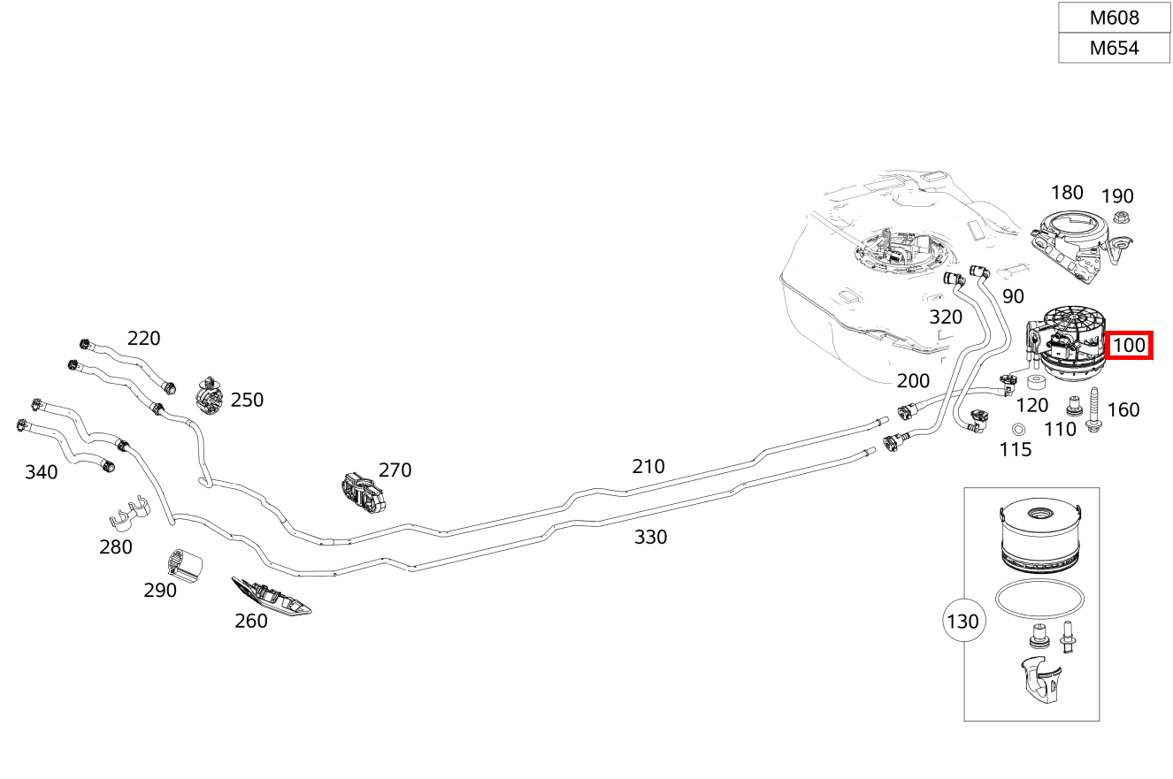 Kraftstofffilter CLA 220 d 4MATIC Shooting Brake 118 Kraftstofffilter CLA 220 d 4MATIC Shooting Brake 118
