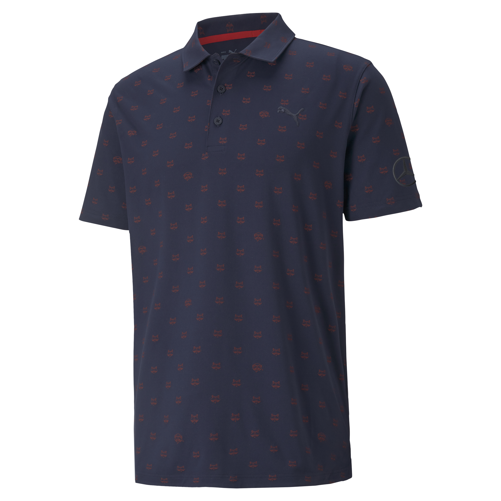 Mercedes-Benz - Golf-Poloshirt Herren, navy