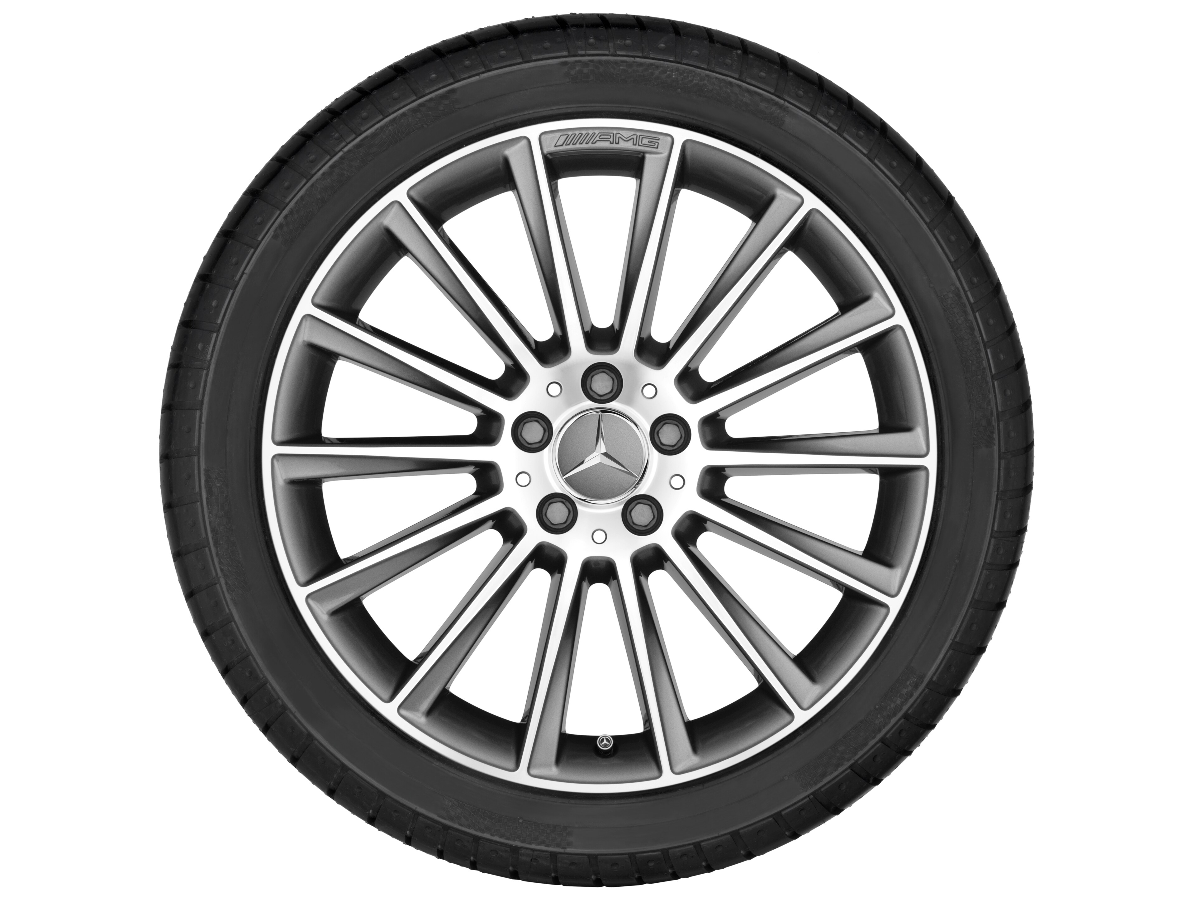 Mercedes-Benz - AMG Vielspeichen-Rad, 45,7 cm (18 Zoll) AMG Vielspeichen-Rad, 45,7 cm (18 Zoll)