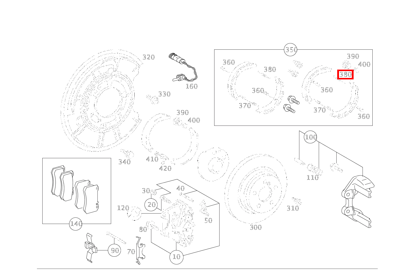 Zugfeder BREMSBACKENRUECKHOLUNG CL 65 AMG Coupé 215 Zugfeder BREMSBACKENRUECKHOLUNG CL 65 AMG Coupé 215