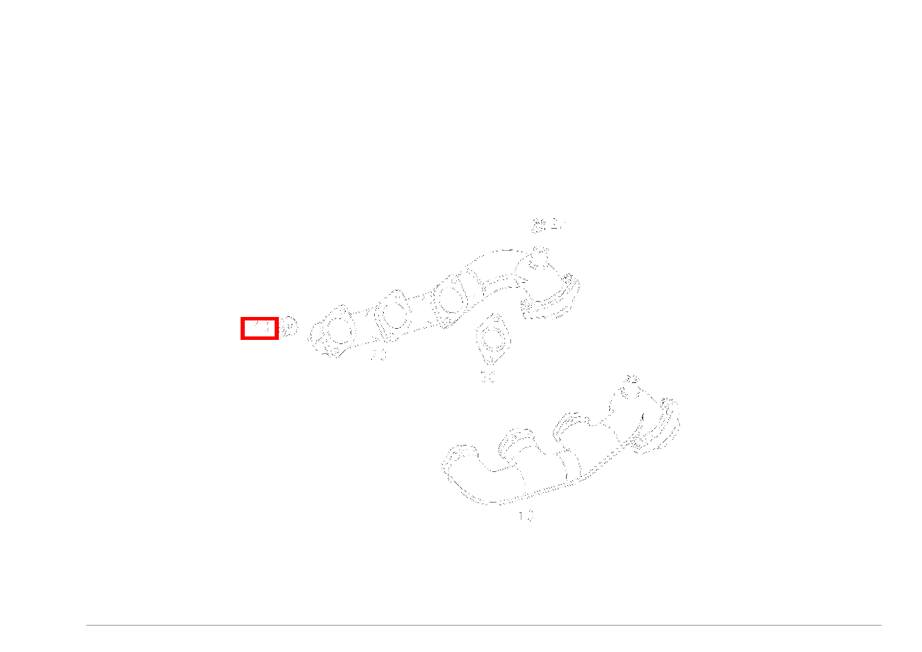 Sechskantmutter AUSPUFFKRUEMMER AN ZYLINDERKOPF; M6 SLK 320 AMG KOMP 170 Sechskantmutter AUSPUFFKRUEMMER AN ZYLINDERKOPF; M6 SLK 320 AMG KOMP 170