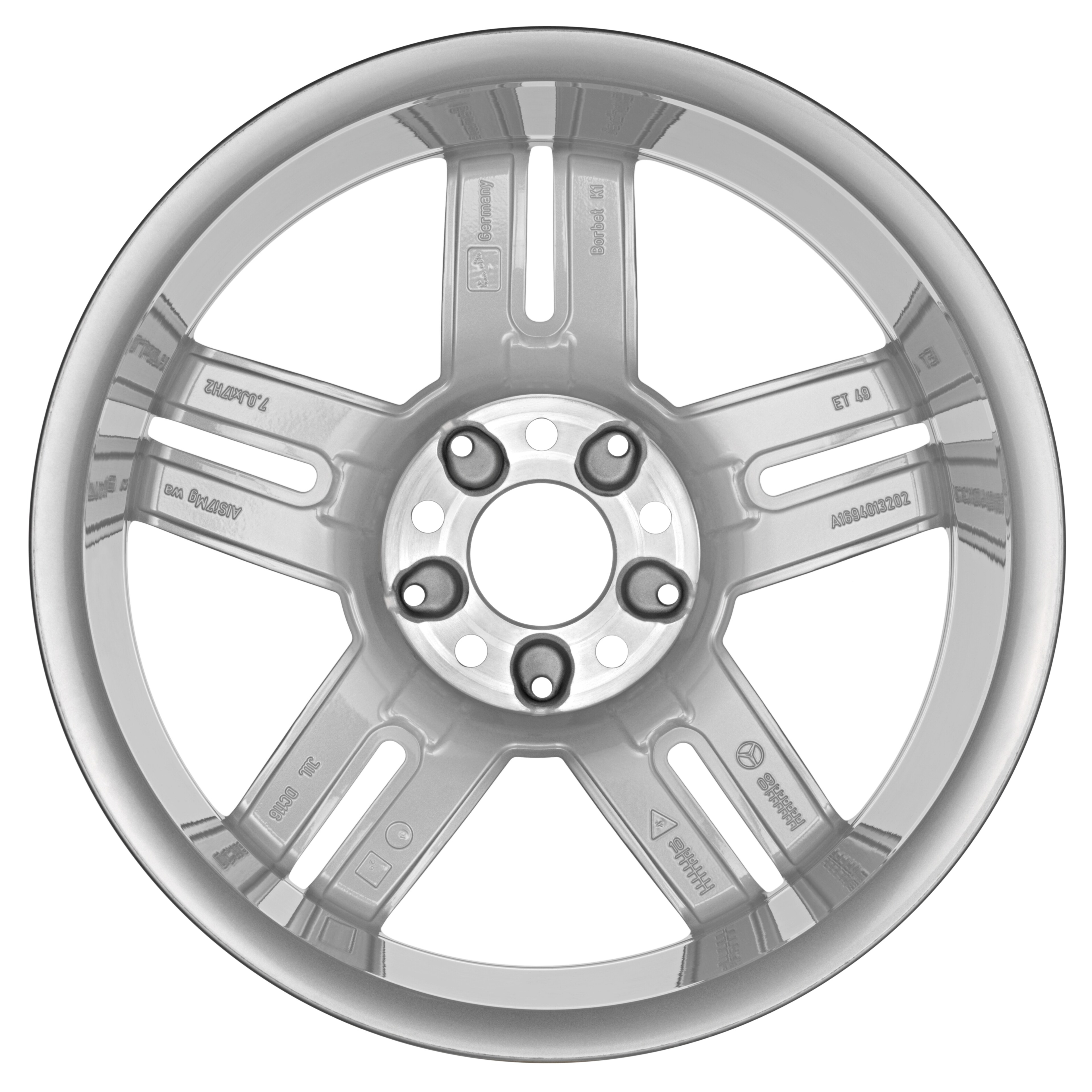 MB 5-Doppelspeichen-Rad, 17 Zoll