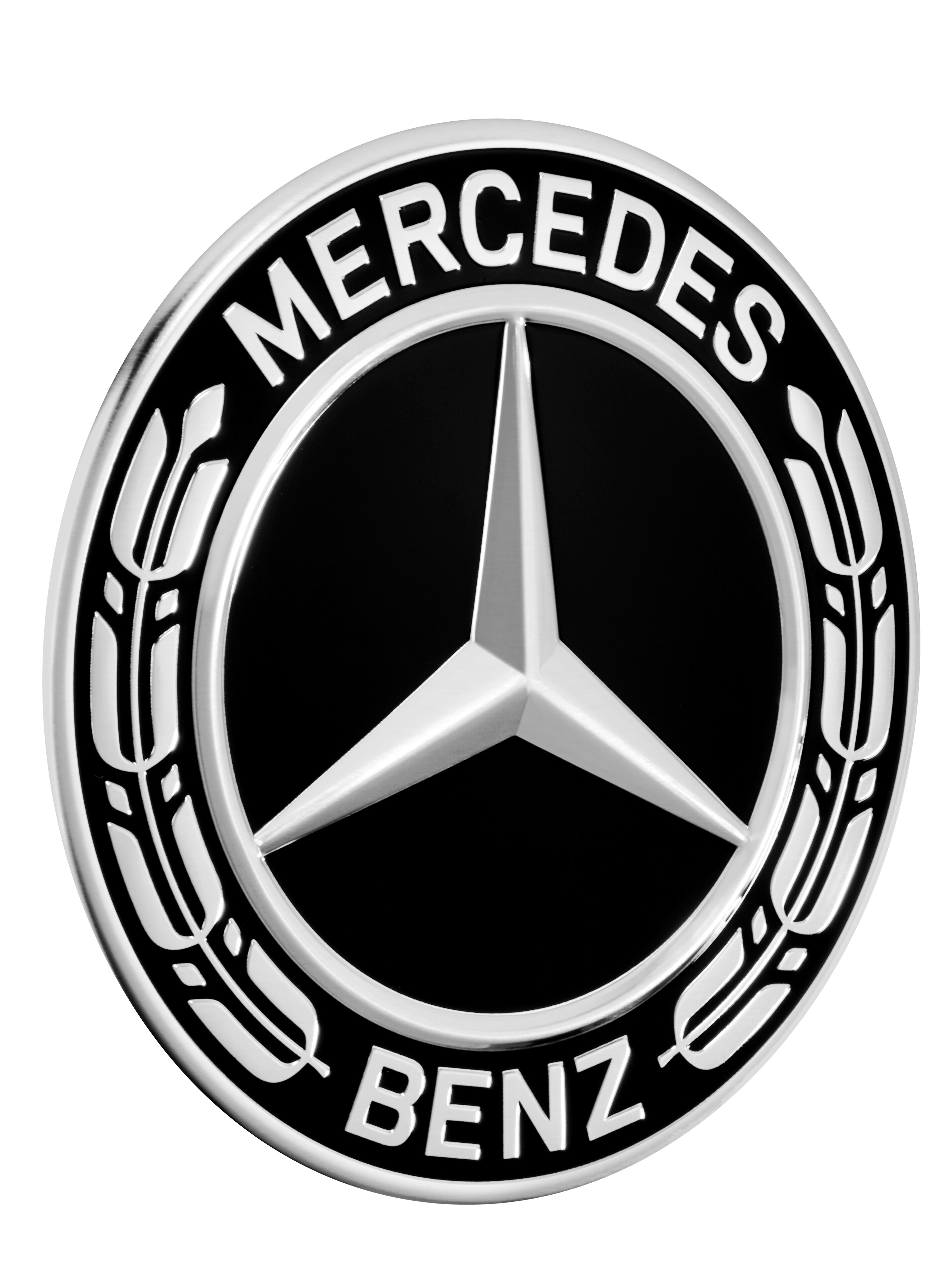 Mercedes-Benz - Radnabenabdeckung, Stern mit Lorbeerkranz Radnabenabdeckung, Stern mit Lorbeerkranz