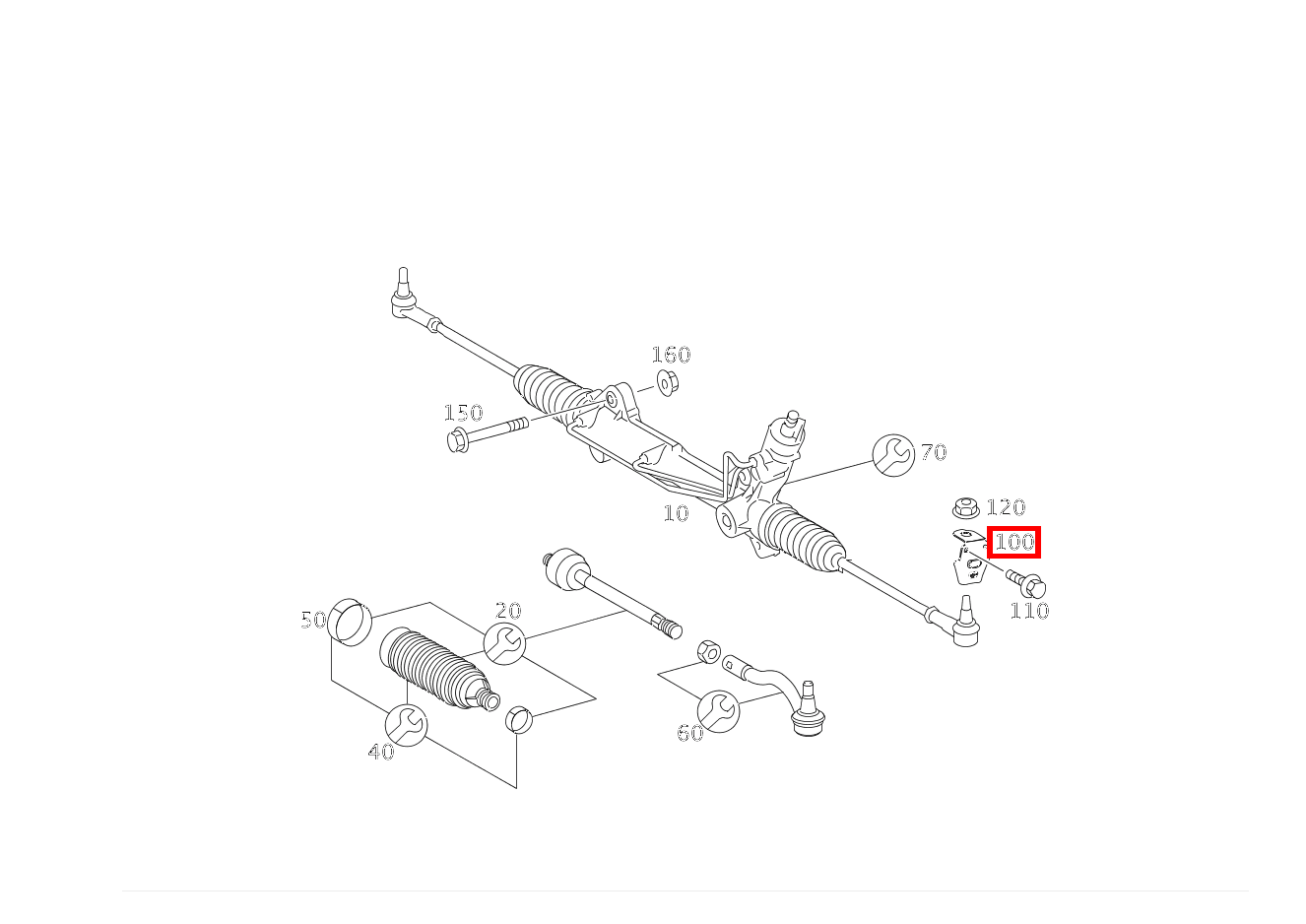 Abschirmblech Spurstange 906 Abschirmblech Spurstange 906