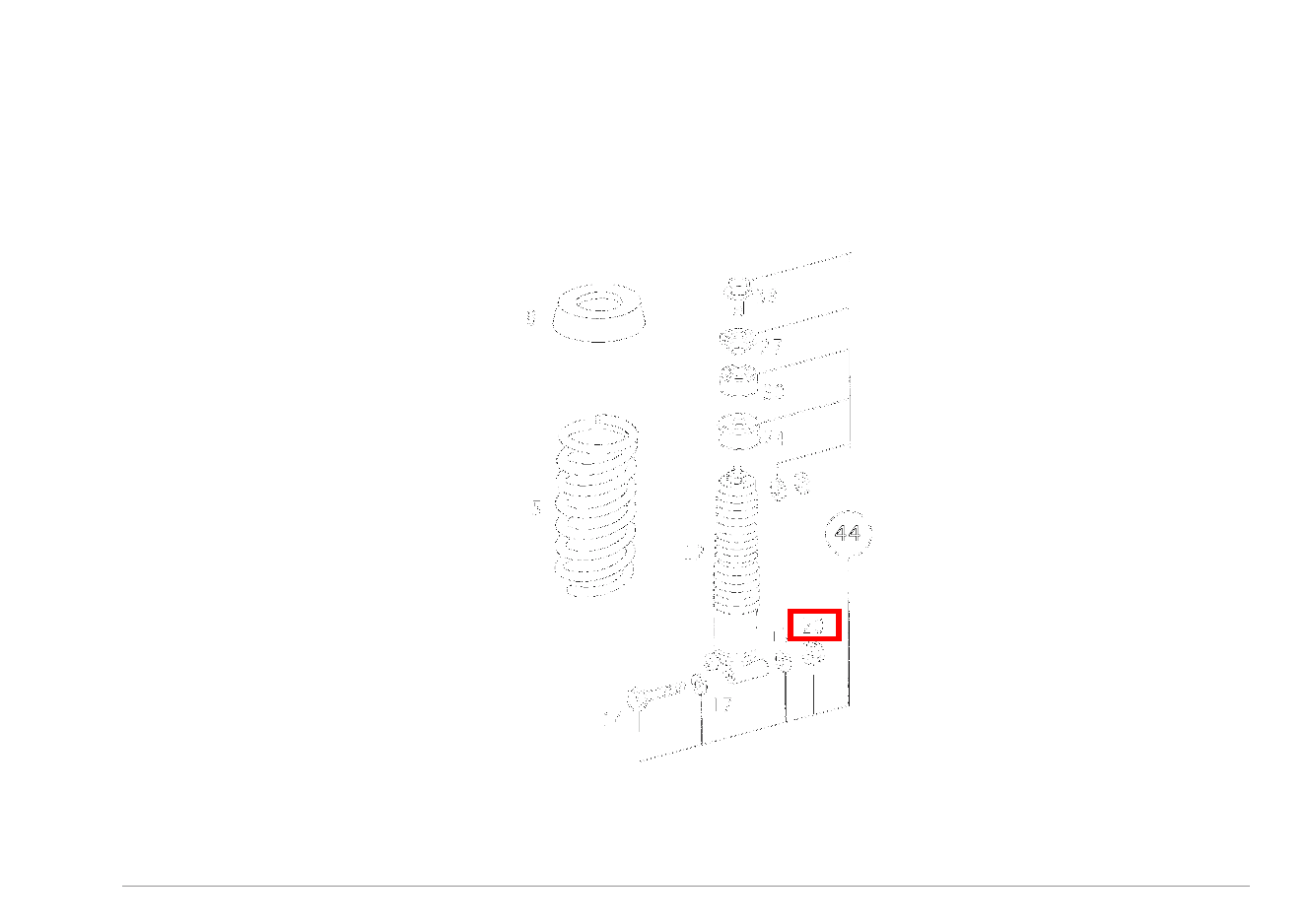 Sechskantmutter FEDERBEIN AN FEDERLENKER; M10 300TDT/E300DTDT 4M 124 Sechskantmutter FEDERBEIN AN FEDERLENKER; M10 300TDT/E300DTDT 4M 124