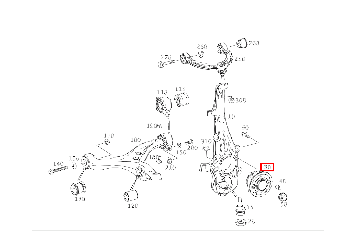 Radlager RECHTS Mercedes-AMG GLE 63 S 4MATIC Coupé 292 Radlager RECHTS Mercedes-AMG GLE 63 S 4MATIC Coupé 292