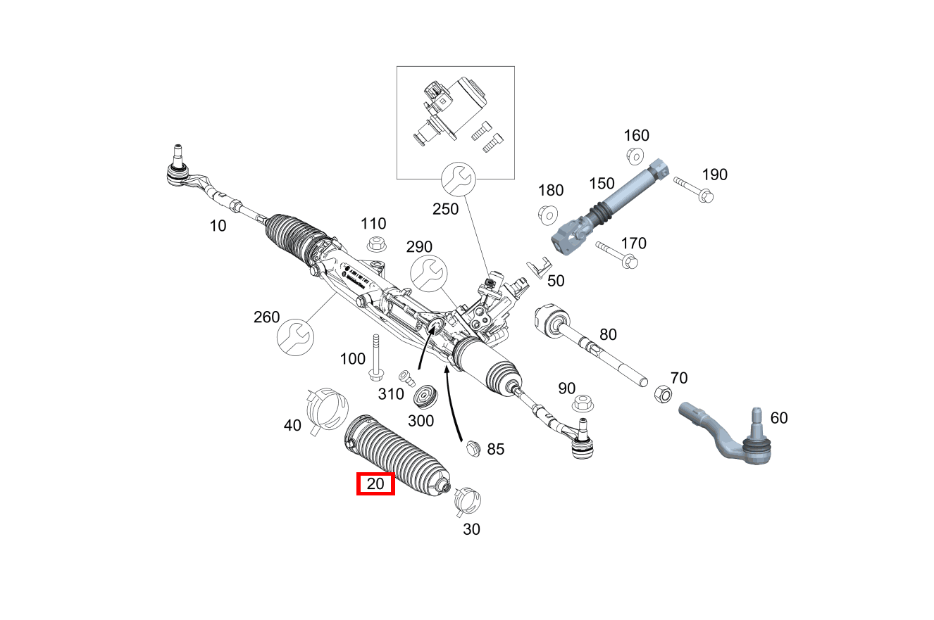 Faltenbalg RECHTS E 500/550 CABR. 207 Faltenbalg RECHTS E 500/550 CABR. 207