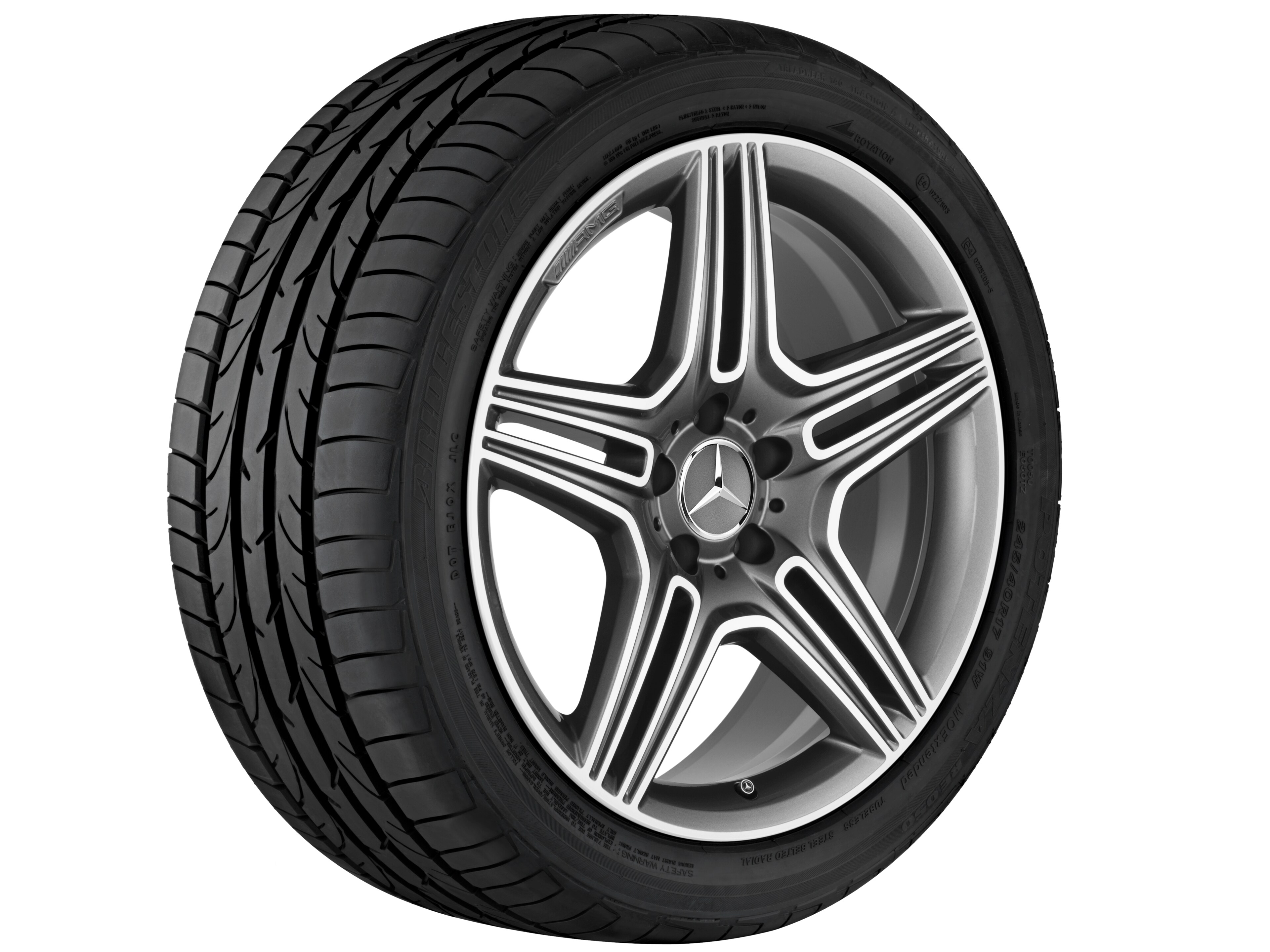 AMG 5-Doppelspeichen-Rad, 48,3 cm (19 Zoll)