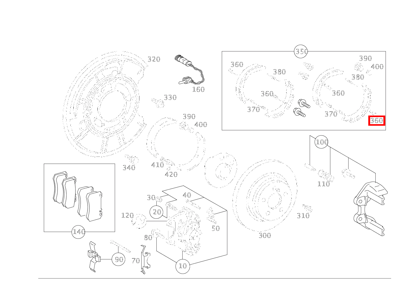 Zugfeder BREMSBACKEN AN ABDECKBLECH CL 65 AMG Coupé 215 Zugfeder BREMSBACKEN AN ABDECKBLECH CL 65 AMG Coupé 215