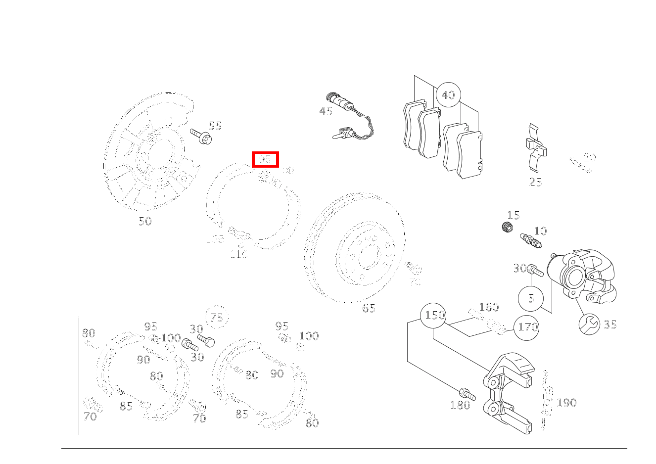 BREMSNACHSTELLER BREMSBACKENNACHSTELLUNG S 350 L 4-MATIC 220 BREMSNACHSTELLER BREMSBACKENNACHSTELLUNG S 350 L 4-MATIC 220