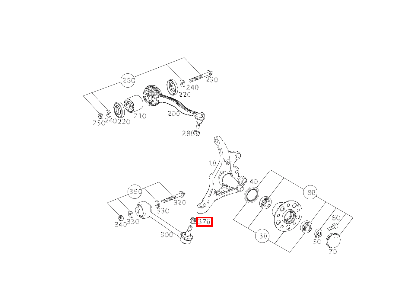 Sechskantmutter QUERSTREBE AN ACHSSCHENKEL, RECHTS; M14X1,5 E 350 d Cabriolet 253 Sechskantmutter QUERSTREBE AN ACHSSCHENKEL, RECHTS; M14X1,5 E 350 d Cabriolet 253