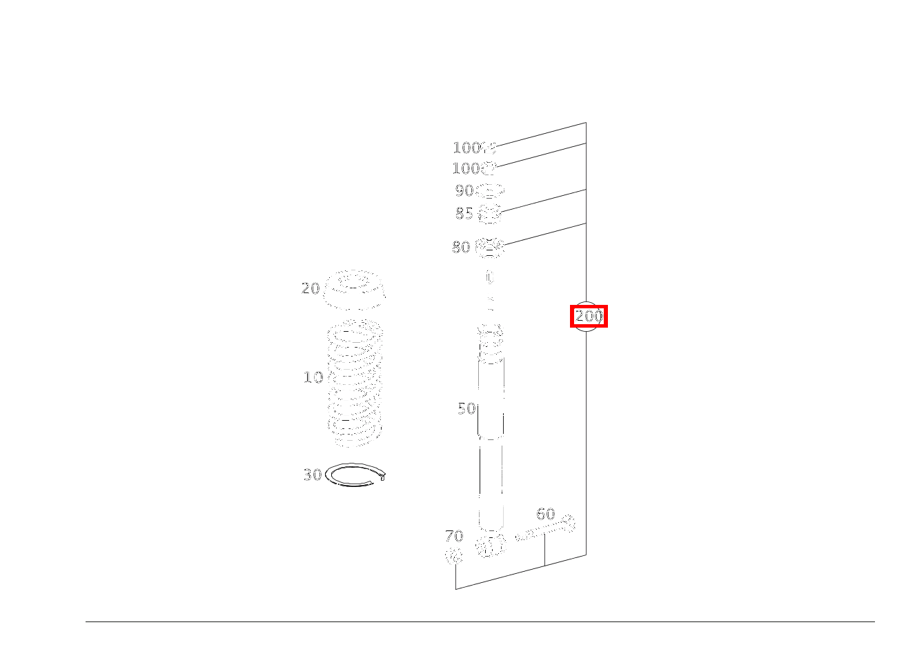 Befestigungsteile TEILESATZ C 220 d T-Modell 205 Befestigungsteile TEILESATZ C 220 d T-Modell 205