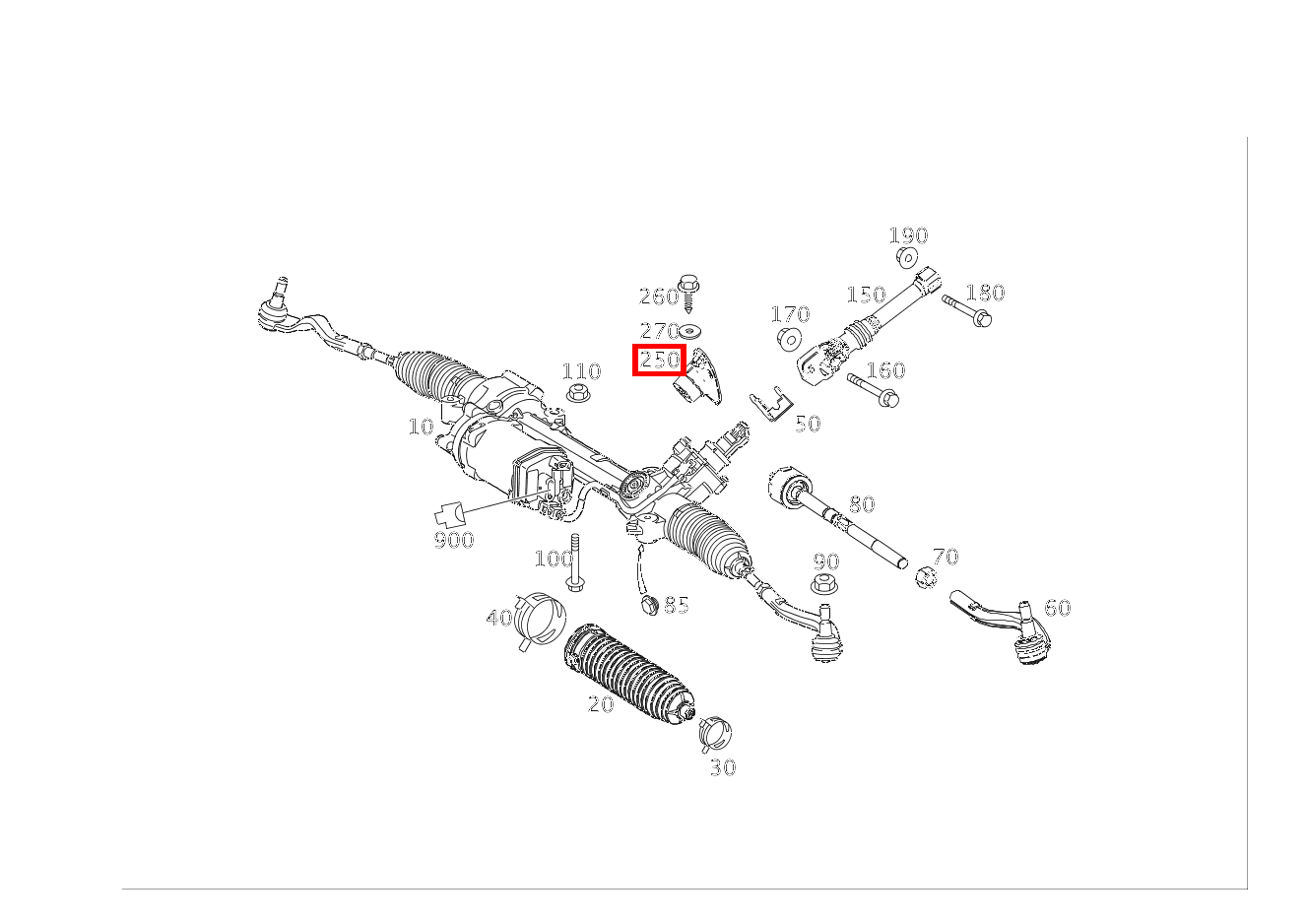 Abschirmung LENKUNGSMANSCHETTE CLS350CDI BE 218