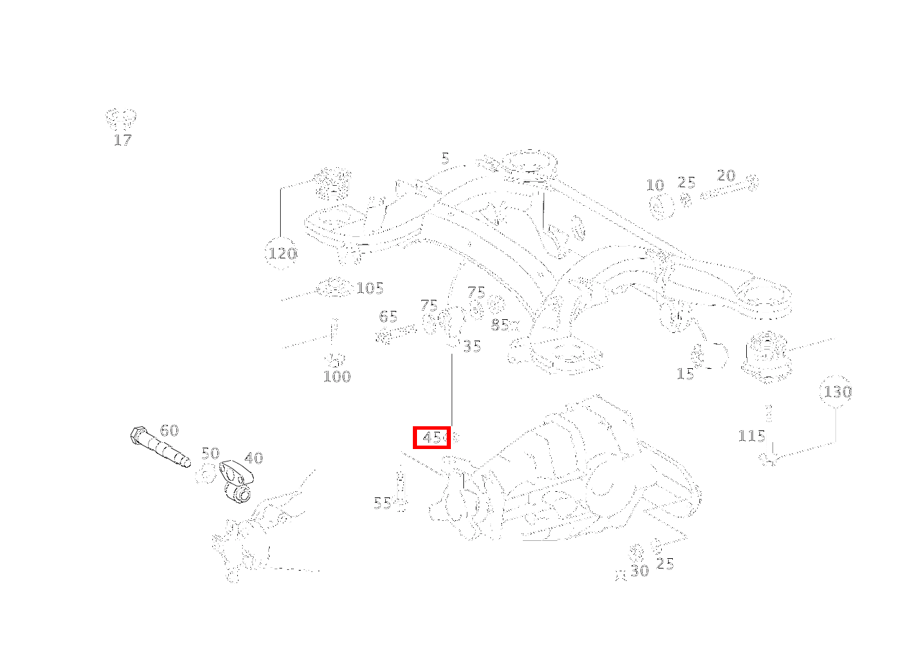 Abstandsscheibe NACH BEDARF; 1 MM CL 600 Coupé 215 Abstandsscheibe NACH BEDARF; 1 MM CL 600 Coupé 215