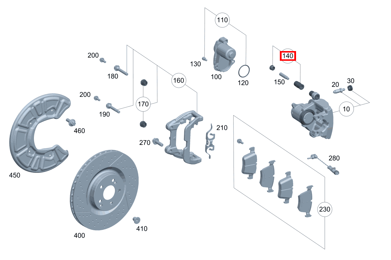 TEILESATZ FUEHRUNGSBUCHSE Teilesatz GLC 200 4MATIC 293 TEILESATZ FUEHRUNGSBUCHSE Teilesatz GLC 200 4MATIC 293