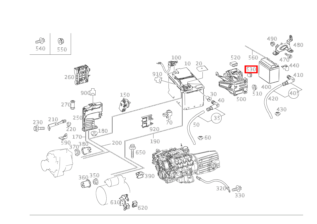 Verschlussstopfen PUFFER AN HALTER; 10mm E 500/550 CABR. 207