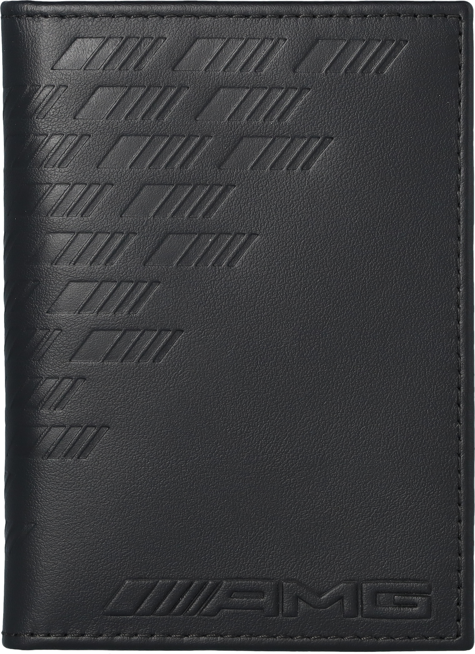 Mercedes-Benz - AMG Fahrzeugscheinmäppchen schwarz, Rindleder