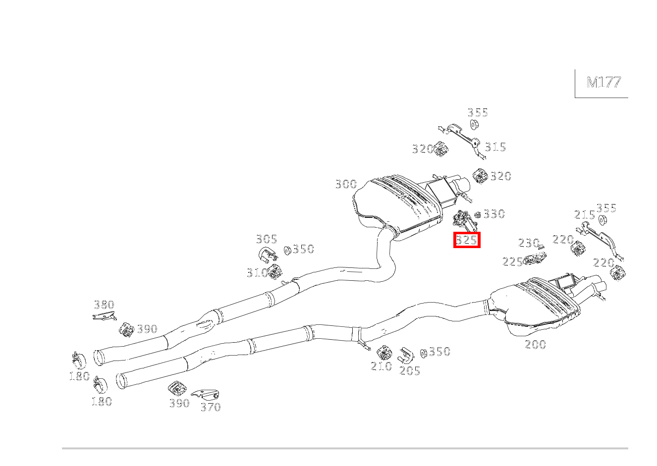 Aktuator AN ABGASLEITUNG RECHTS S 63 AMG 4MATIC+ lang 222 Aktuator AN ABGASLEITUNG RECHTS S 63 AMG 4MATIC+ lang 222