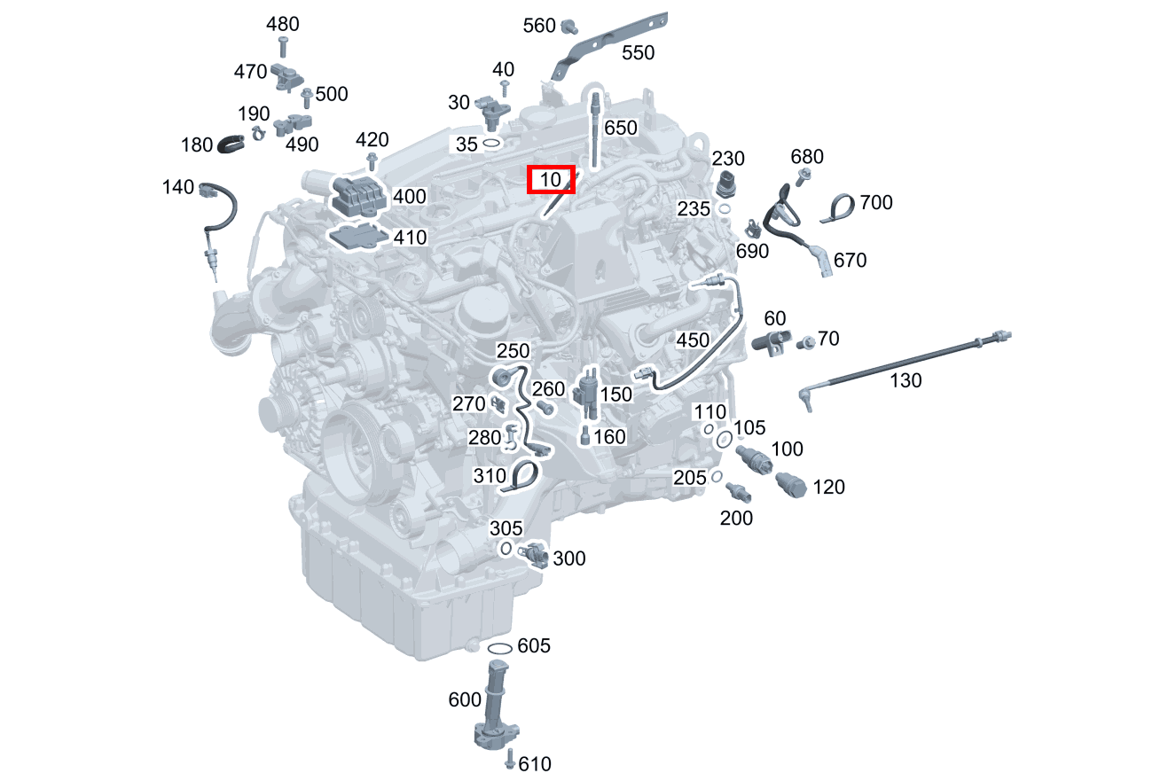 GLUEHSTIFTKERZE Vito Kastenwagen 116 BlueTEC K 201