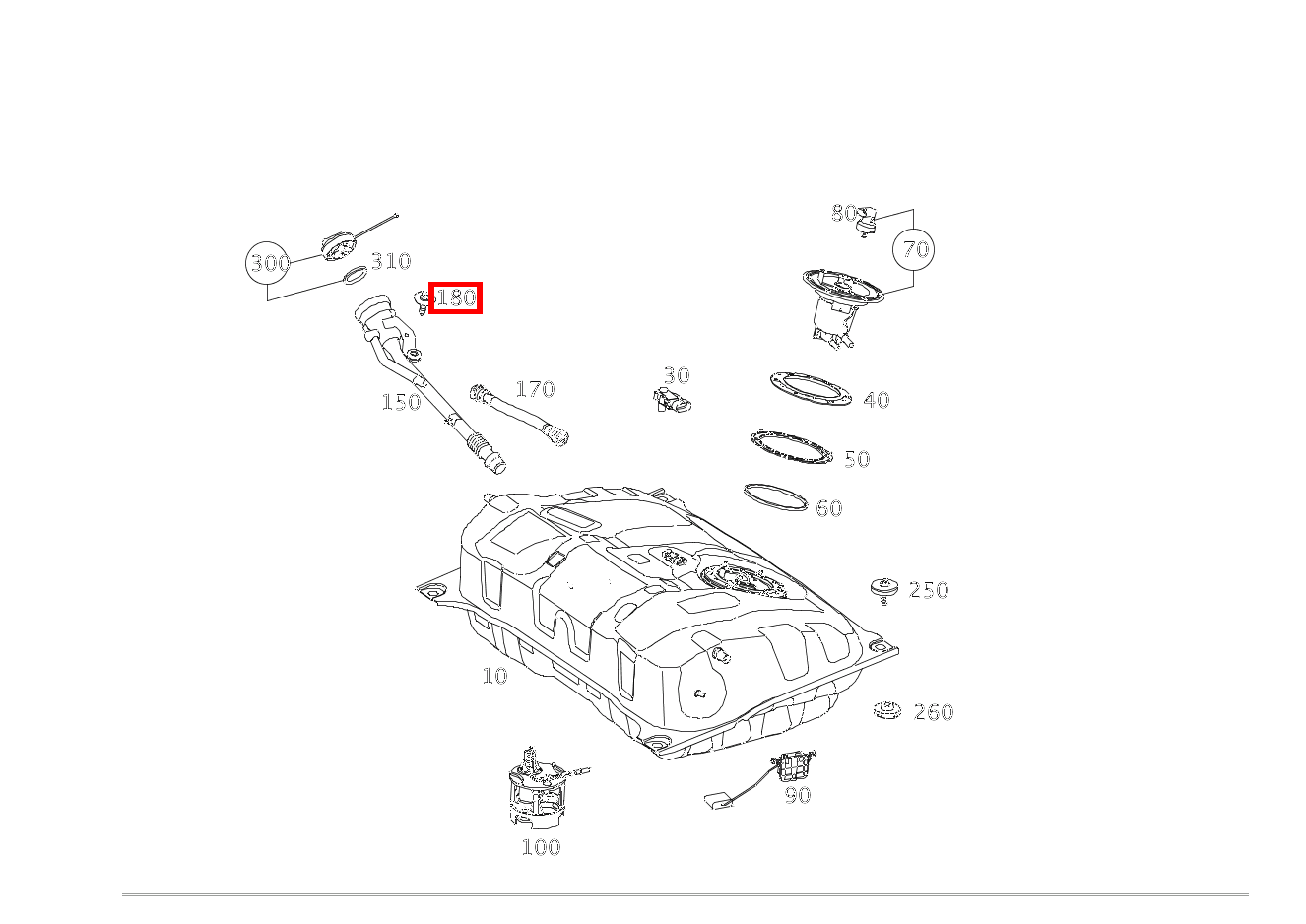 Kombi-Schraube EINFUELLSTUTZEN AN AUFBAU Mercedes-AMG GT Roadster 190 Kombi-Schraube EINFUELLSTUTZEN AN AUFBAU Mercedes-AMG GT Roadster 190