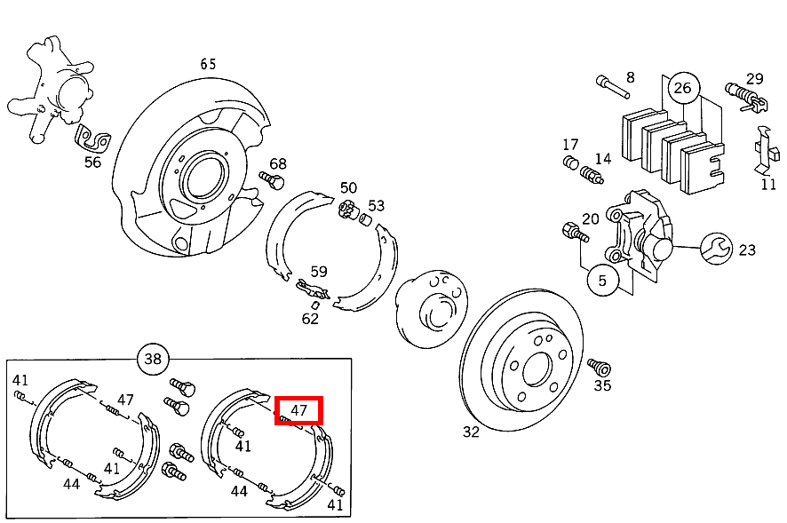 Zugfeder BREMSBACKENRUECKHOLUNG B 180 247 Zugfeder BREMSBACKENRUECKHOLUNG B 180 247
