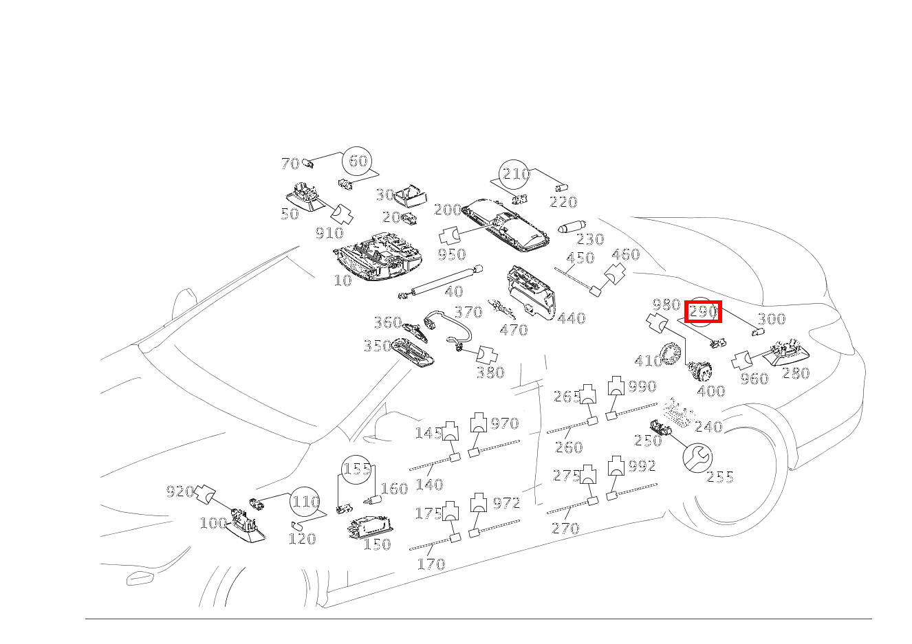 Lampenfassung MIT GLUEHLAMPE; 12V-5W CLA 250 4MATIC Coupé 117 Lampenfassung MIT GLUEHLAMPE; 12V-5W CLA 250 4MATIC Coupé 117