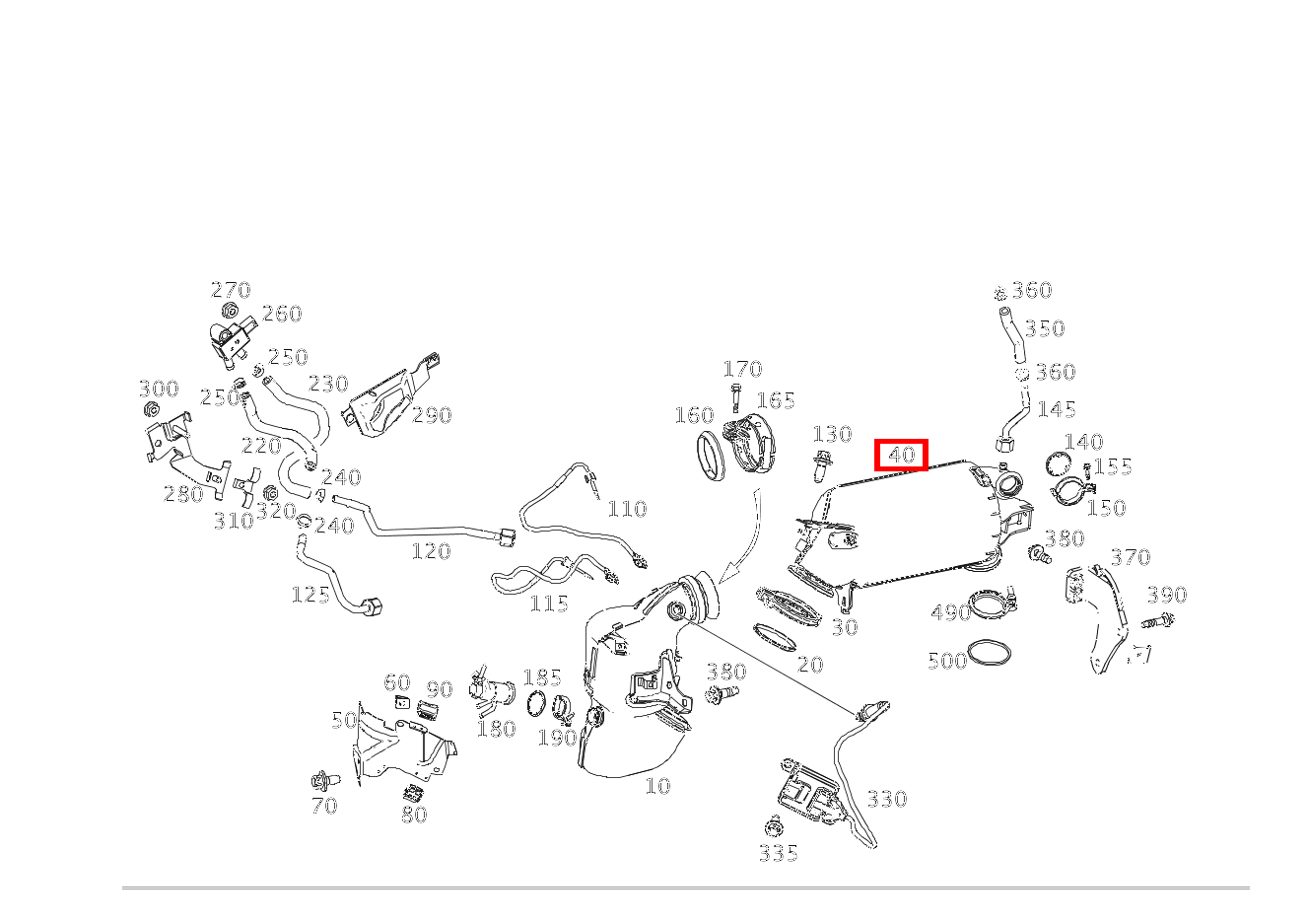 Dieselpartikelfilter Partikelfilter GLE 350 d 4MATIC 222 Dieselpartikelfilter Partikelfilter GLE 350 d 4MATIC 222