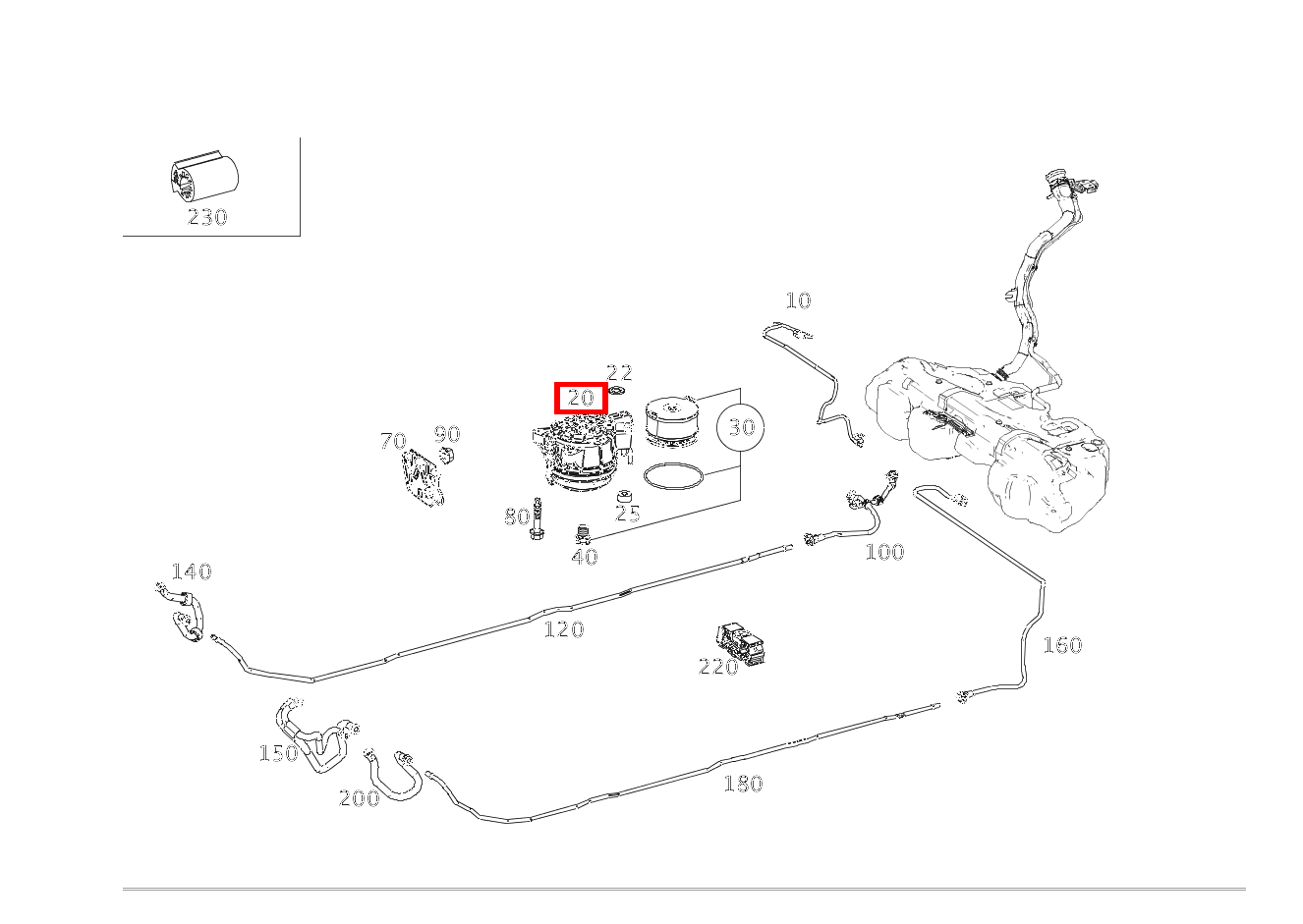 Kraftstofffilter CLS 400 d 4MATIC 257 Kraftstofffilter CLS 400 d 4MATIC 257