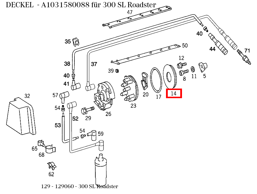 Deckel 300 SL Roadster 129