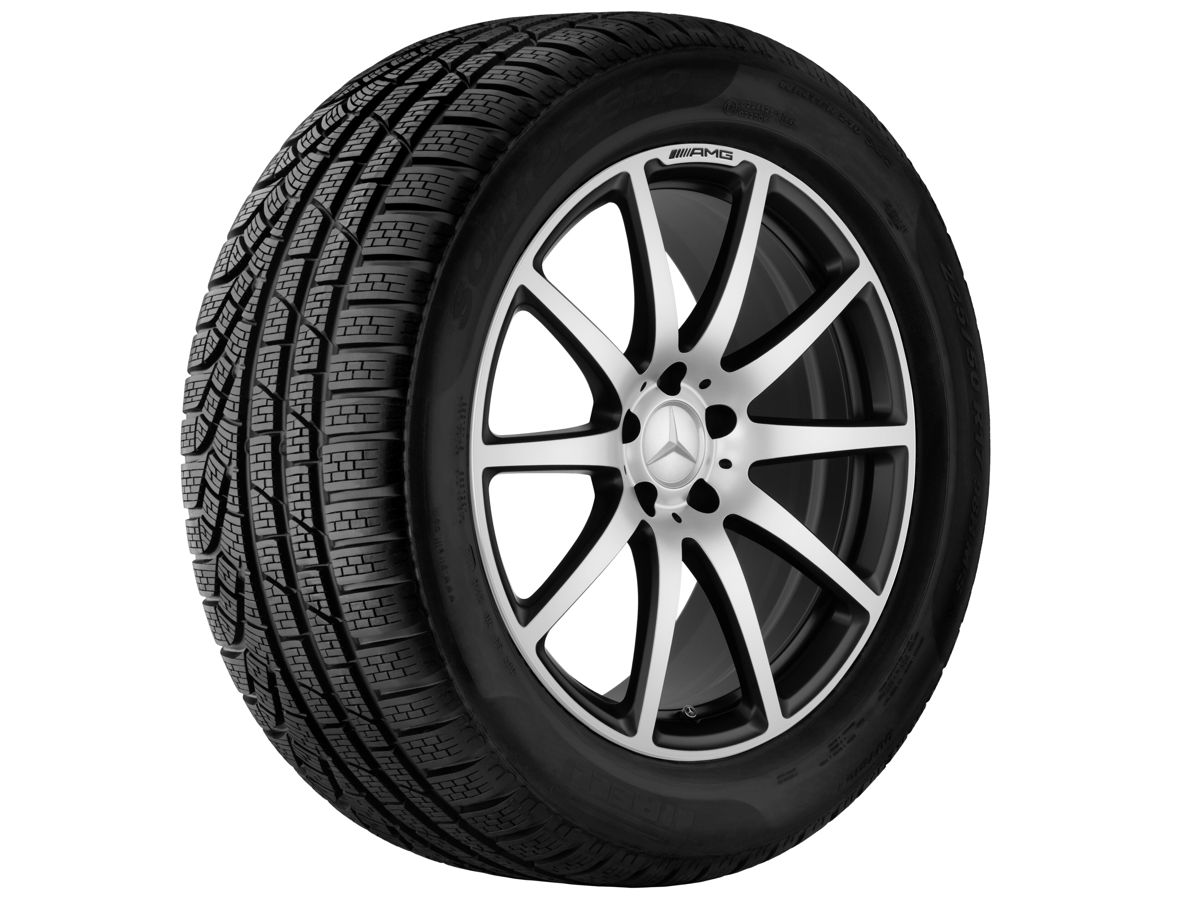 Mercedes-Benz - AMG Schmiederad im 10-Speichen-Design, 48,3 c AMG Schmiederad im 10-Speichen-Design, 48,3 c