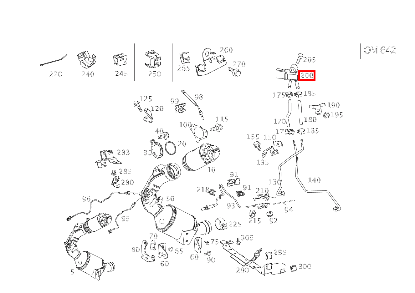 Drucksensor E 350 BlueTEC T-Modell 213 Drucksensor E 350 BlueTEC T-Modell 213