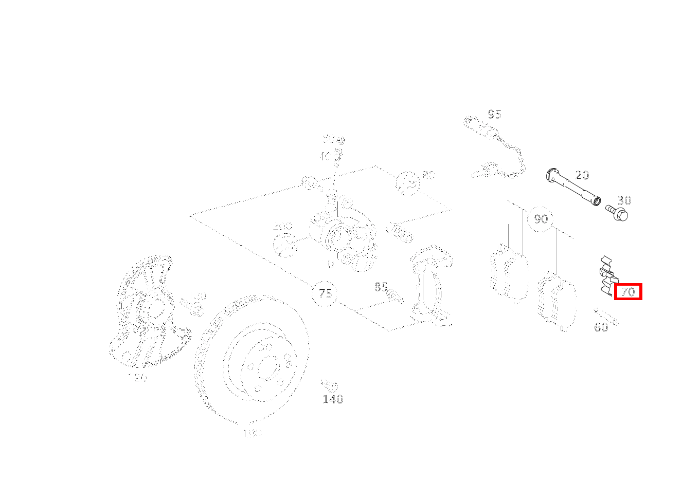 Spreizfeder Links und rechts CLK 63 AMG Coupé 209 Spreizfeder Links und rechts CLK 63 AMG Coupé 209