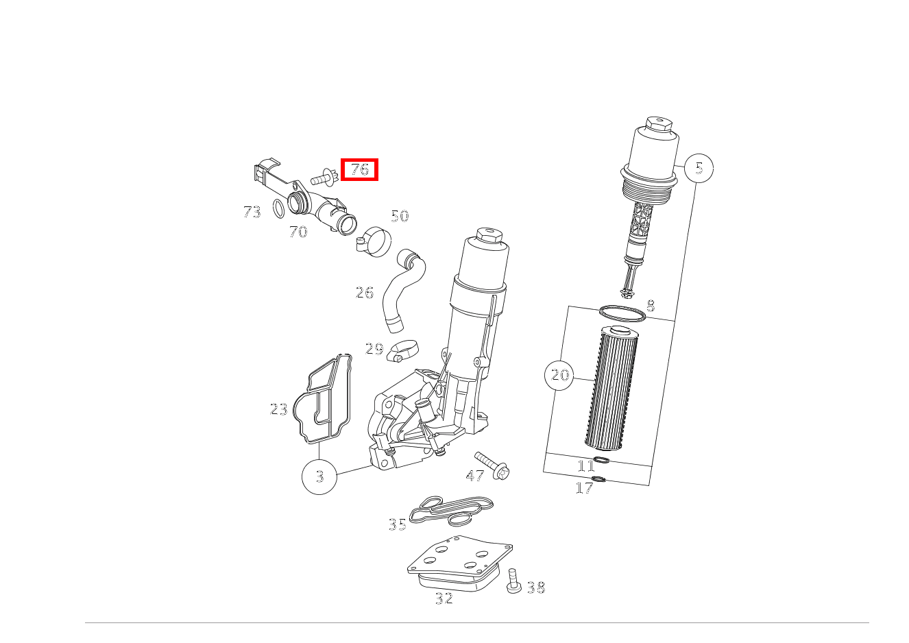 Sechsrundschraube Leitung an Zylinderkopf; M6X20 SLK 200 Kompressor Roadster BCA 171 Sechsrundschraube Leitung an Zylinderkopf; M6X20 SLK 200 Kompressor Roadster BCA 171