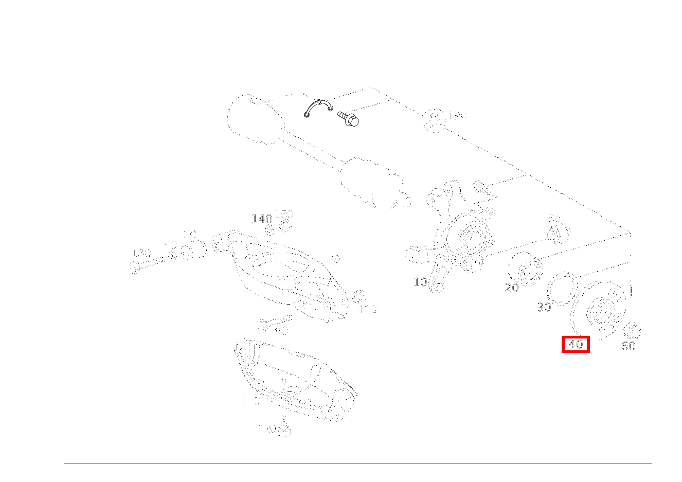 Flansch RADTRAEGER CLK 63 AMG Cabriolet 209