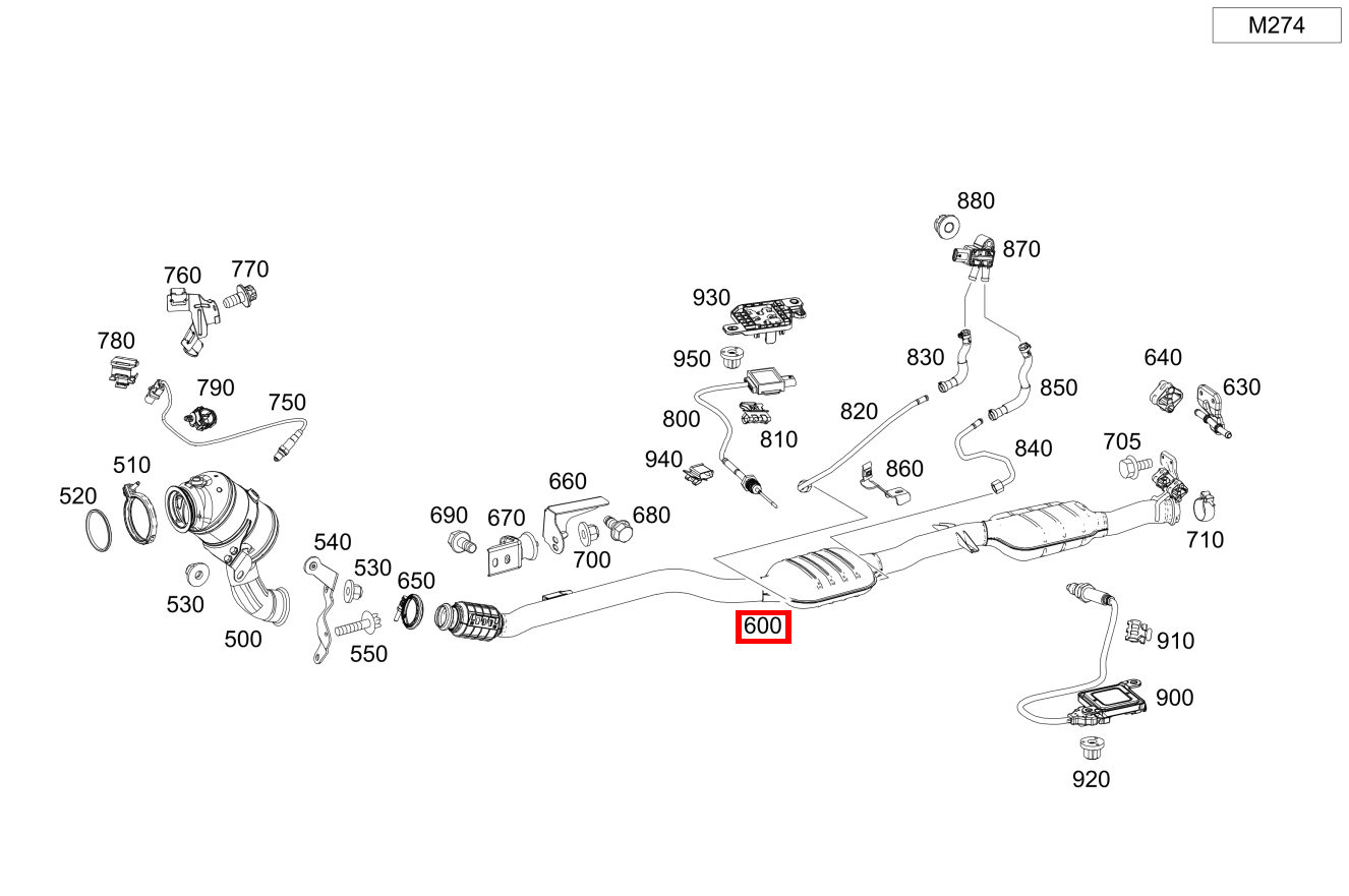 ABGASLEITUNG VORNE Vorn CLK 320 COUPE 209