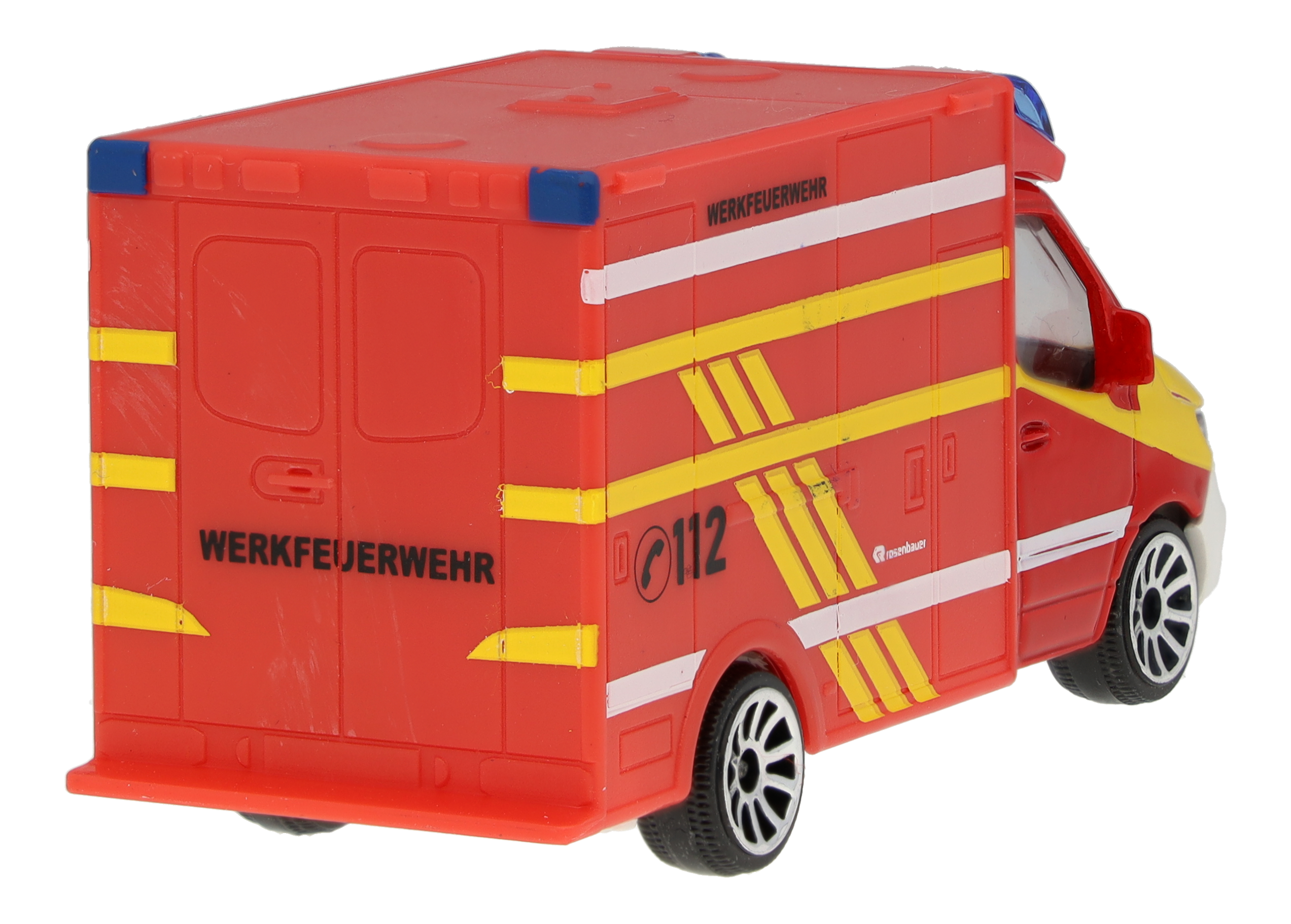 Sprinter, Feuerwehr rot, Majorette, 7,62 cm (3 Zoll)