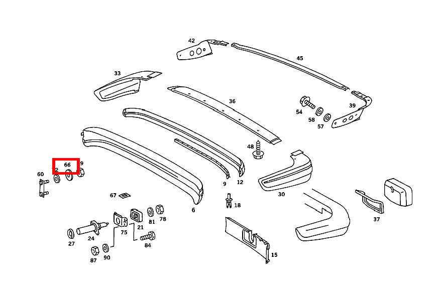 Zahnscheibe STOSSFAENGER HINTEN AN QUERTRAEGER HECKMITTELSTUECK 300 TDT 123 Zahnscheibe STOSSFAENGER HINTEN AN QUERTRAEGER HECKMITTELSTUECK 300 TDT 123