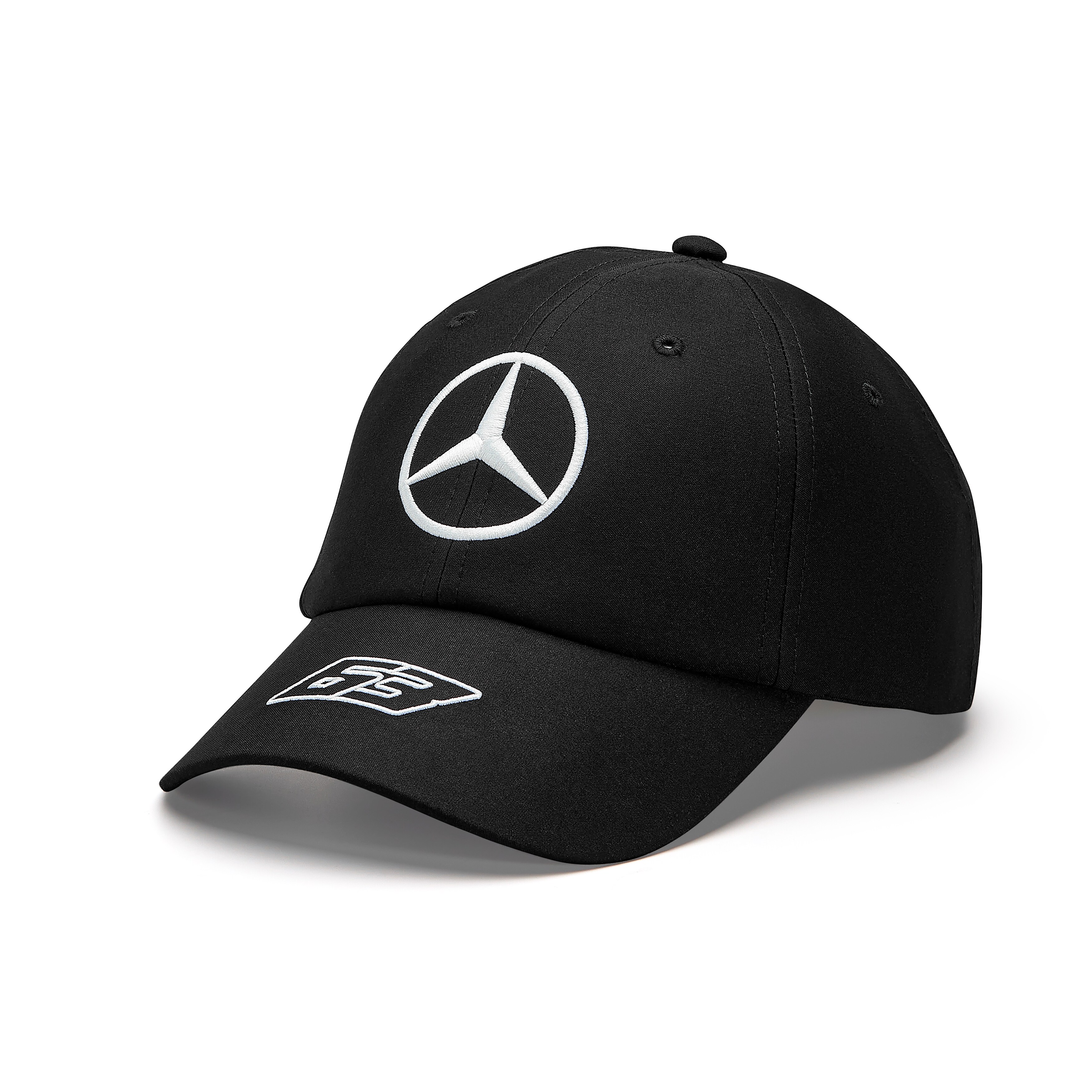 Cap, George Russell, Team, Mercedes-AMG F1, schwarz