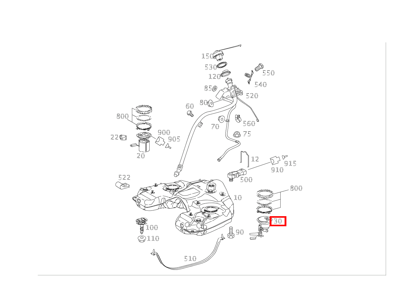 Kraftstofffilter DIESELFAHRZEUGE GL420CDI 4M 164