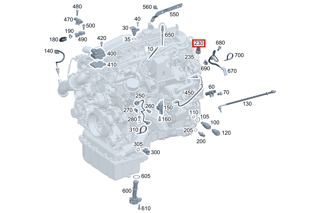 Drucksensor In Abgasrückführung geschraubt Vito Kastenwagen 116 BlueTEC K 201 Drucksensor In Abgasrückführung geschraubt Vito Kastenwagen 116 BlueTEC K 201