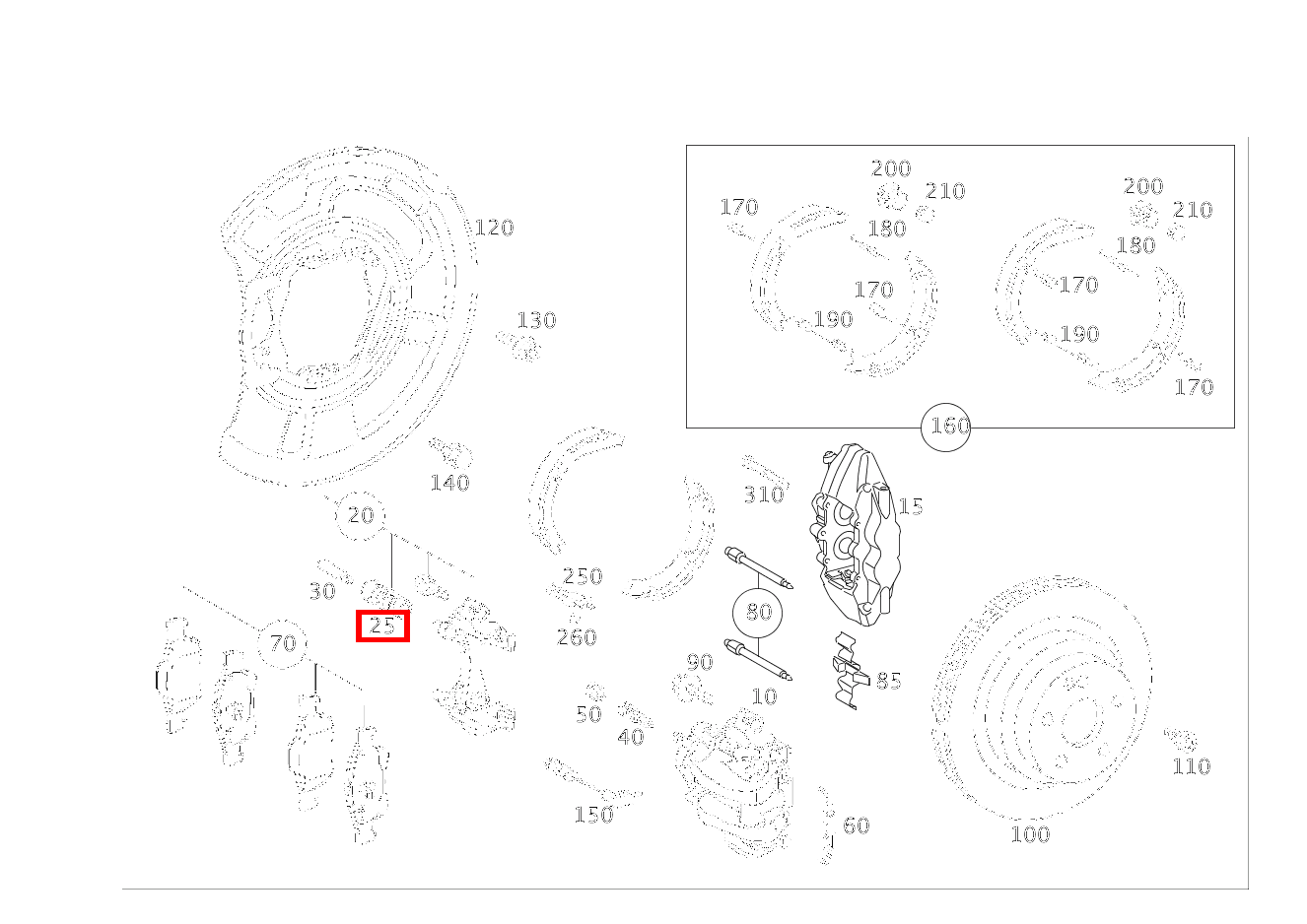 TEILESATZ FUEHRUNGSBUCHSE Bolzen CLS 350 Coupé BE 219 TEILESATZ FUEHRUNGSBUCHSE Bolzen CLS 350 Coupé BE 219