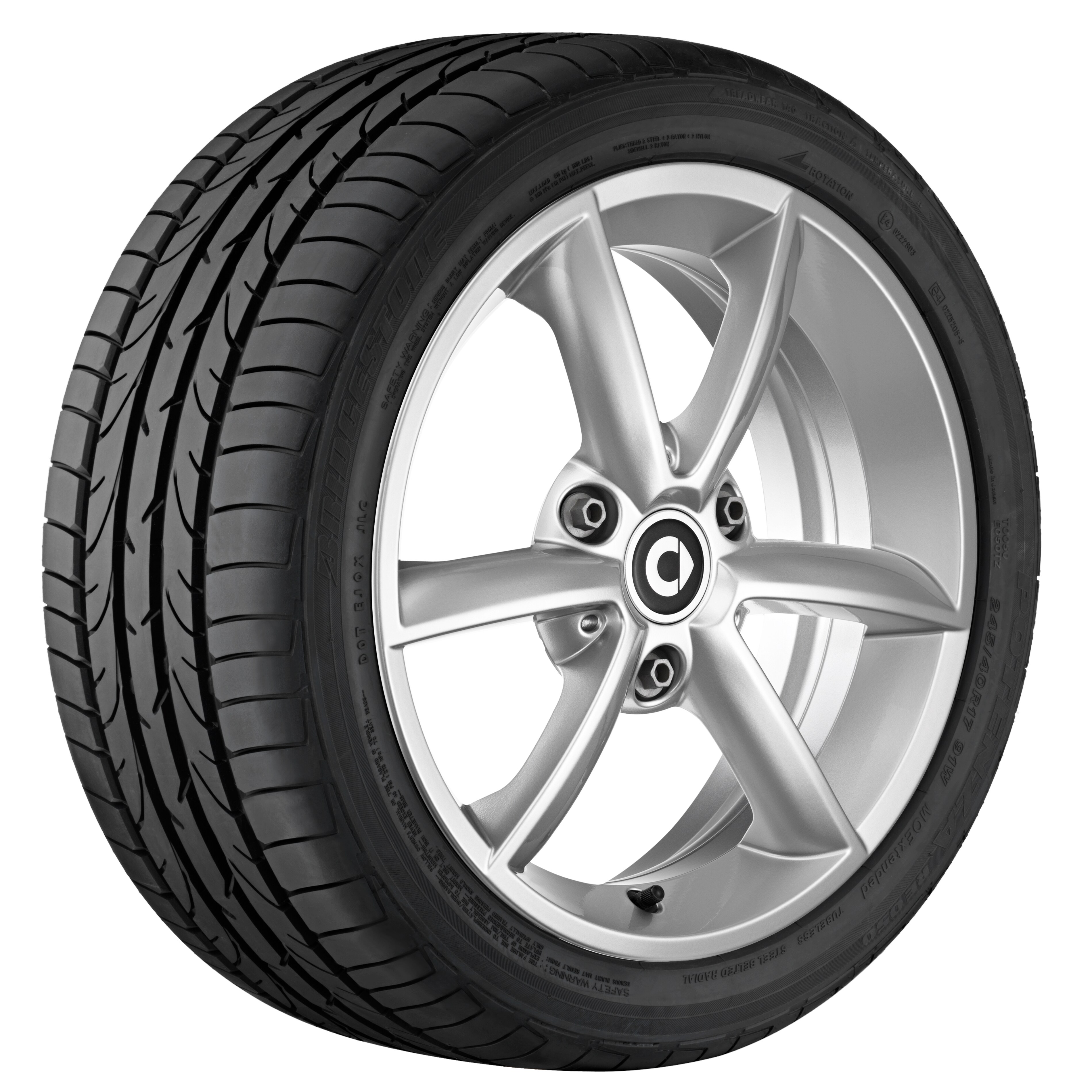 Mercedes-Benz - smart 6-Speichen-Rad, 15 Zoll smart 6-Speichen-Rad, 15 Zoll