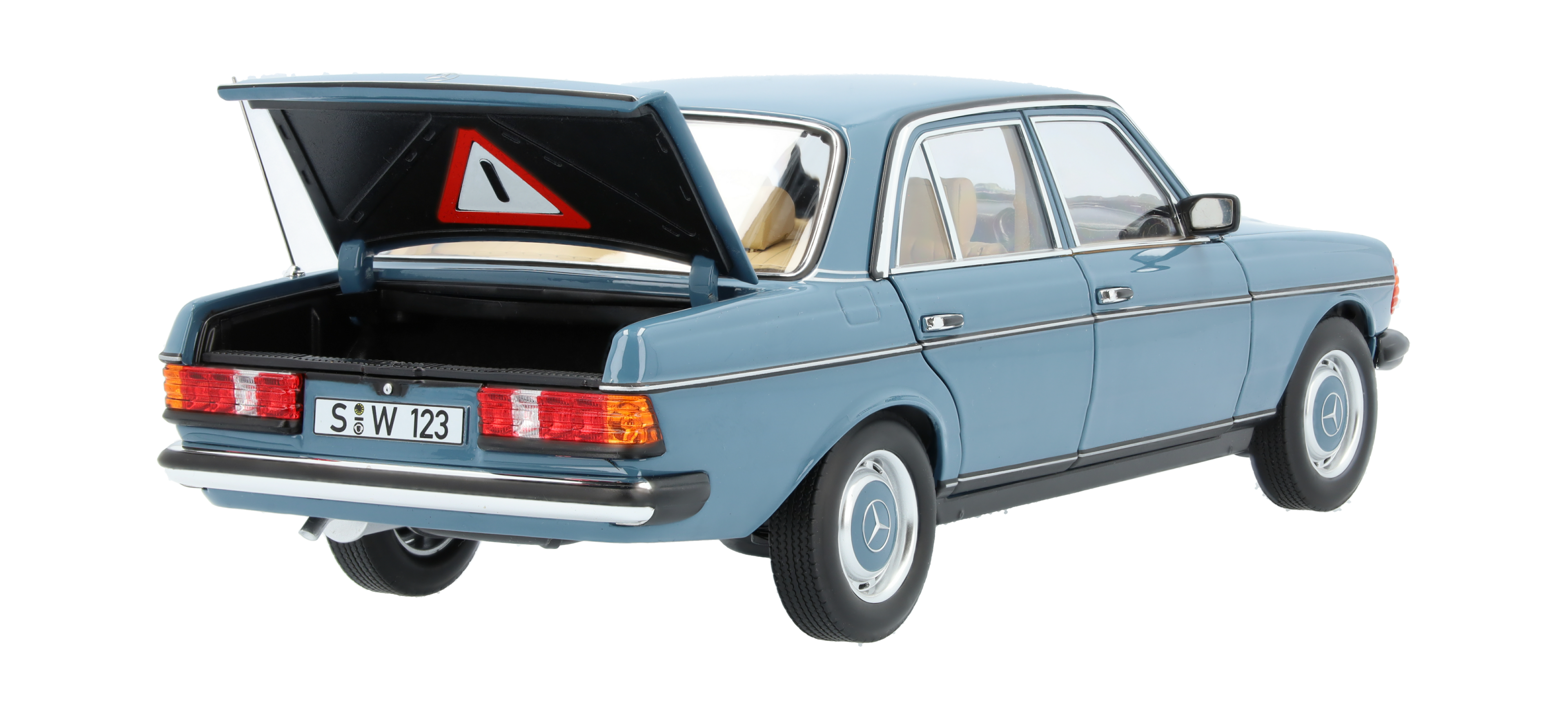 Mercedes-Benz - 200 W123 (1980-1985) blau, Norev, 1:18