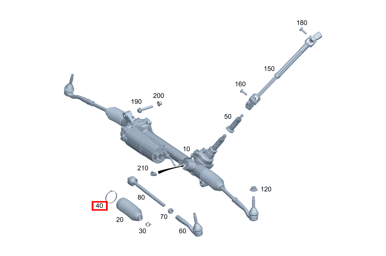 EINOHRKLEMME Innen links und rechts GLE 400 d 4MATIC 247 EINOHRKLEMME Innen links und rechts GLE 400 d 4MATIC 247